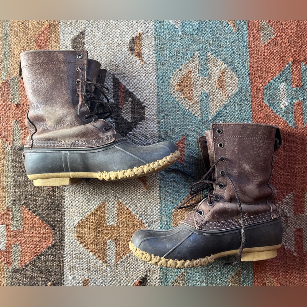 L.L.Bean Brown Duck Boots